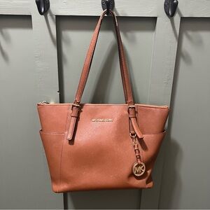 Michael Kors Brown Leather Tote